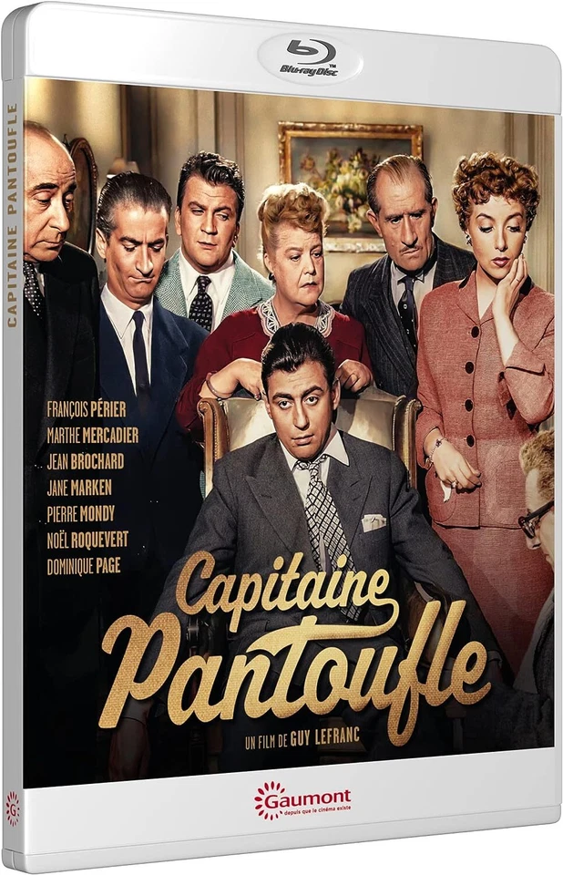 CAPTAIN SLIPPERS / Capitaine Pantoufle *2022 / REMASTERED IN HD* NEW RB Blu-ray - Image 1 of 1
