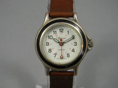 Wrangler Watch Women 26mm Silver Tone New Leather Band &Battery - Image 1 of 4