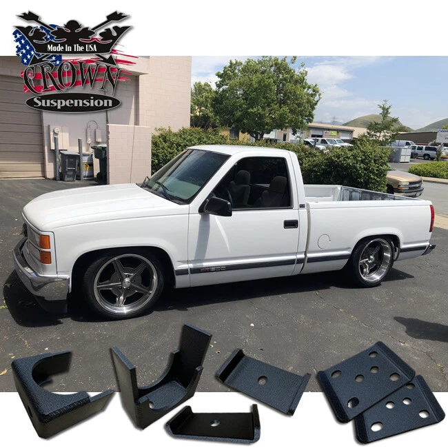 Kit de abaixamento 1988-1998 Chevy Chevrolet Silverado C1500 C/K 6" eixo caído flip kit - Imagem 1 de 2