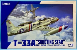 Great Wall Hobby GWH L4819 1/48 T-33A "Shooting Star" Brand New - Picture 1 of 2