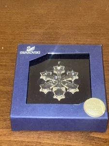 2004 Swarovski Little Star Snowflake Ornament Rockefeller Center 663147 - Bild 1 von 3