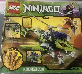 LEGO9443 Ninjago Rattlecopter NEW SEALED Retired 2012 Lloyd Garmadon RARE
