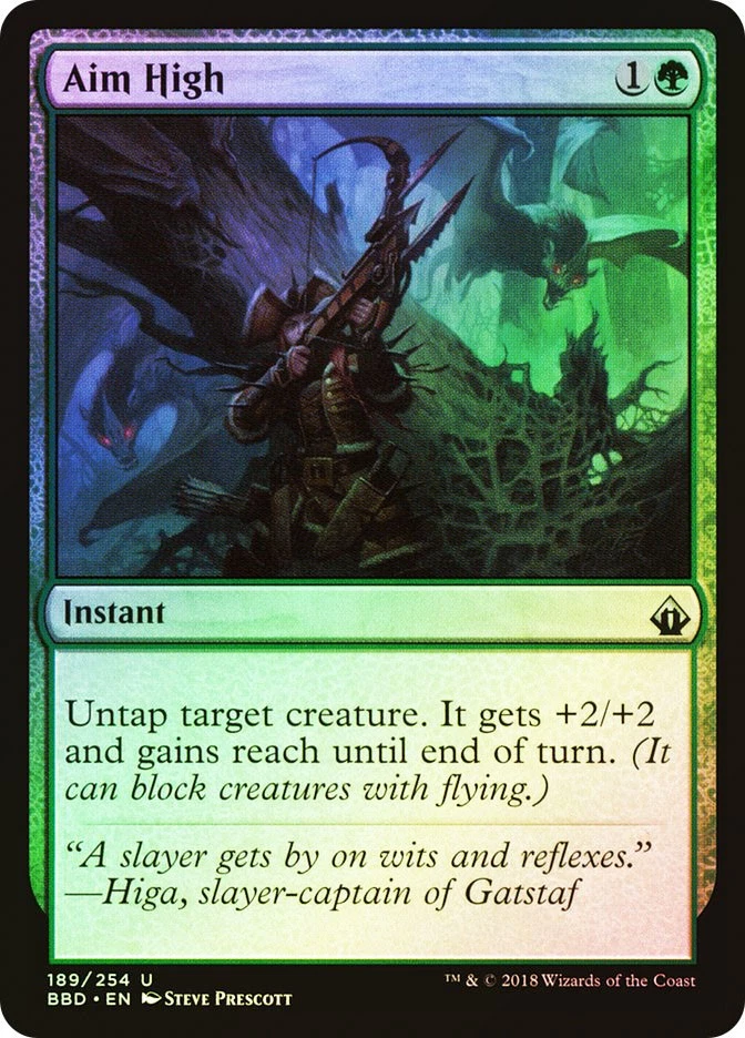 MTG FOIL Aim High  - Battlebond #189 - Image 1 of 1