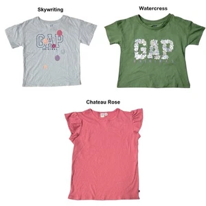 GAP Kids Girl's Short Sleeve Pullover Cotton Tee T-Shirt - Picture 1 of 8