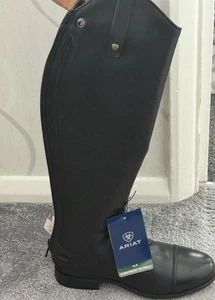 Ariat Heritage Contour II Field Zip Tall Riding Boots Black, UK Size 5.5 - Picture 1 of 4