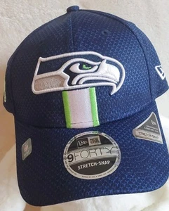 Seattle Seahawks 9Forty New Era 2024 Sideline Stretch-Snap Snapback Hat Cap - Picture 1 of 14