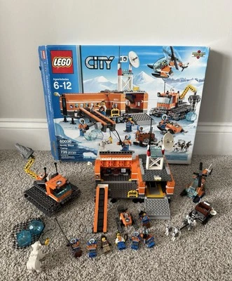 Lego City 60035 Y 60036 Campo Base Ártico 100% COMPLETO  Foto 1 de 4