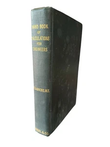 A Handbook of Calculations for Engineers and Firemen Hawkins 1901 Engine Boiler - Picture 1 of 6
