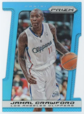 Clippers Panini Prizm 2013-14 azul claro troquelado Jamal Crawford/199 #7 A1 Foto 1 de 2