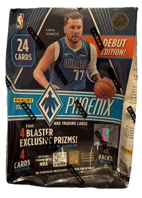 2023-24 Panini Phoenix NBA Basketball 24-Trading Cards Blaster Box NEW DD-44 - Image 1 of 3
