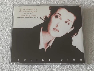 CELINE DION~ TU M'AIMES ENCORE~ 1995 UK 4-TRACK CD SINGLE~ EPIC 662425 5 [CD 2] - Image 1 of 4