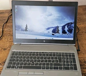 HP ZBook 15V G5 i7 8750H 32GB RAM 256GB SSD INTEL UHD NVIDIA Quadro P1000 15.6 - Picture 1 of 16