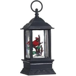 Raz Imports Red Cardinal Lighted Water Lantern 9.5 Inch - Picture 1 of 2