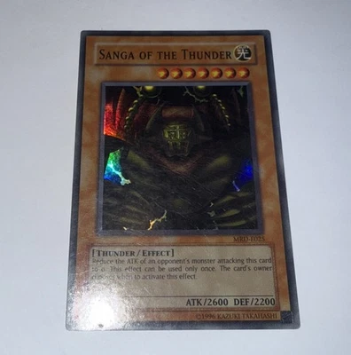 Yugioh Sanga of the Thunder MRD-E025 Super Rare Unl (LP) - Image 1 of 3
