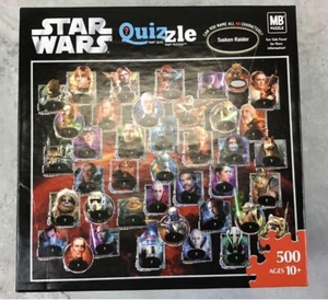 Star Wars Quizzle Tusken Raider Puzzle 500 Pcs Part Quiz Part Puzzle New In Box - Picture 1 of 2