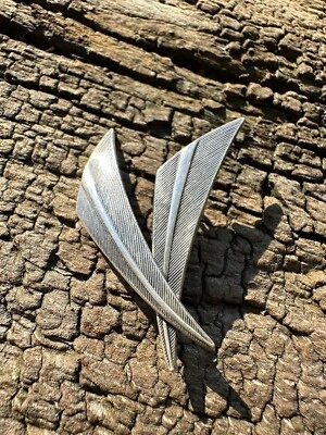 Spilla Aksel Holmsen in argento sterling Norvegia norvegese vintage estate 1262 - Immagine 1 di 4