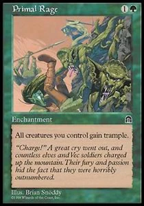 MRM ENGLISH Rage primordiale (Primal Rage) MTG magic STH - Picture 1 of 1