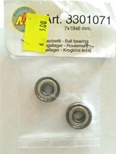 MANTUA MODEL RICAMBI AUTO RC - CUSCINETTI BALL-BEARING 7x19x6mm 2PZ ART 3301071