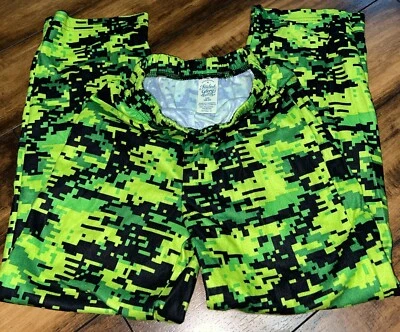 Faded Glory мальчиков сна гостиной брюки зеленый цифровой камуфляж размер большой 10/12 - Изображение 1 из 4