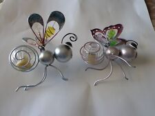 Ants wall decor, flying pair, metal, light up, like in the movie Them, 7 x 7each