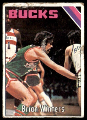 1975-76 Topps #143 Brian Winters (set filler) - Image 1 of 2