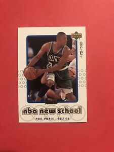 Paul Pierce 1999-00 Upper Deck Retro Old School/New School 475/500 #S23 Celtics