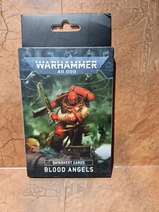 Warhammer 40k 10th Eddition Current Datasheet Cards Blood Angels - Picture 1 of 1
