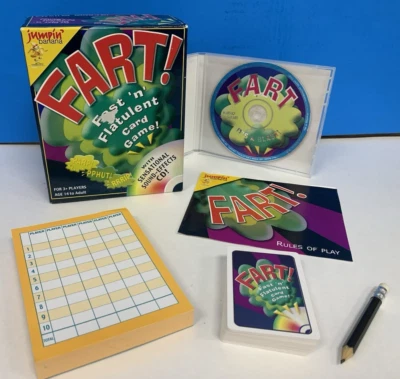 LN 2007 ¡Pedo! El Juego de Cartas Rápido y Flatulento 100% Completo con CD de Efectos de Sonido Foto 1 de 4