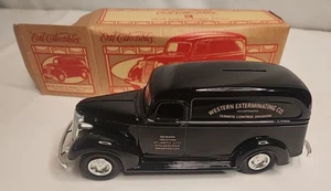 ERTL 1938 Chevrolet Panel Truck Bank 1/25 Western Exterminating Co NIB - Picture 1 of 8