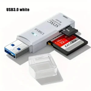 Lettore Di Schede USB 2.0 Di Memoria 2 in 1 , Ad Alta Velocità Cf/Sd/Tf/Xd/Ms/Mi - Photo 1/9