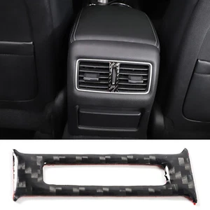 Carbon Fiber Rear Air Vent Roller Switch Sticker Trim Kit For Infiniti Q50 15-22 - Picture 1 of 12