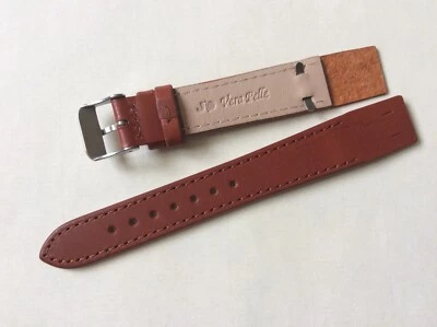 Cinturino Vintage ansa fissa 16, 18, 20mm Nero, Gold watch band strap open ends - Image 1 of 4