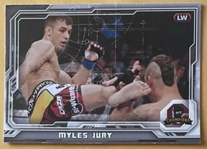 MYLES JURY, RARE ! 2014 TOPPS UFC CARD, WOW ! - Picture 1 of 1