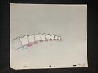 Toothpaste Commercial? 12.5X10.5" Animation Cel & Drawing - Dancing Teeth T-7