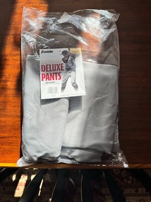Nuevo en Paquete Franklin Deportes Juveniles Pantalones de Béisbol Gris Unisex Niños Niñas Talla Juvenil Med Foto 1 de 2