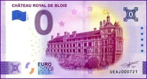 UEAJ / CHATEAU ROYAL DE BLOIS / BILLET 0 € / NULL EURO-SCHEIN / 0 € 2024-7 - Picture 1 of 1