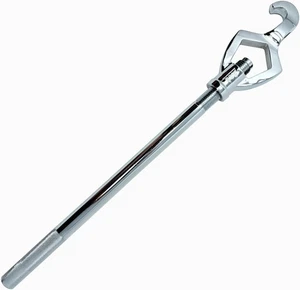 Fire Hydrant Wrench Galvanized Solid Steel BMF 20" Serrated Handle Extra Heavy 4 - Picture 1 of 9