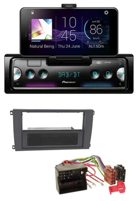 Pioneer USB MP3 Bluetooth DAB Autoradio für Porsche Cayenne (2007-2010) - Bild 1 von 4
