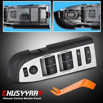 Cubierta del bisel del panel del interruptor de ventana para Chevy Silverado 2500 HD 2010-2014 22968506 Foto 1 de 4