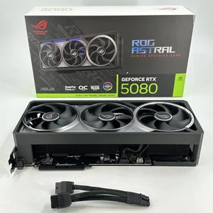 ASUS ROG Astral GeForce RTX 5080 16GB RAM - Graphics Card - Excellent - Picture 1 of 7