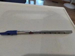 Vintage Child's Metal Flute in C Note British Made by Generation Plastic Mouth P - Picture 1 of 1