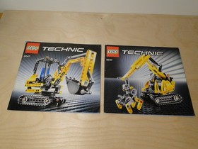 Lego  Technic 8047 Bagger Excavator Instructions Only