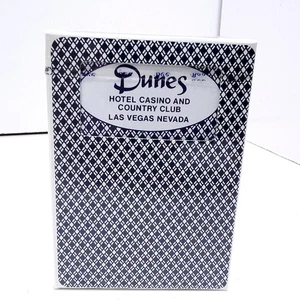 Sealed Dunes Casino Las Vegas Blue Playing Cards Aristocrat Club Special - Picture 1 of 10