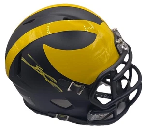ANDREW MARSH AUTOGRAPHED SIGNED MICHIGAN WOLVERINES MINI HELMET PSA/DNA - Picture 1 of 2