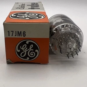 GE Electronic Tube 17JM6 Nuevo Antiguo Stock En Caja Original SIN PROBAR Hecho en EE. UU. - Imagen 1 de 4