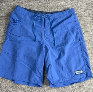 Patagonia Mens Wavefarer Board Shorts Size 34 Blue Nylon - Picture 1 of 8