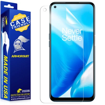 ArmorSuit MilitaryShield OnePlus Nord N200 5G Screen Protector Made in USA - Image 1 of 4