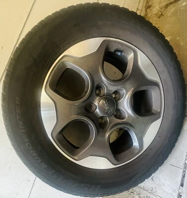 4x jeep Alufelgen 6,5JX16H2ET40 Falken Eurowinter 215/65R16 98H - Bild 1 von 4