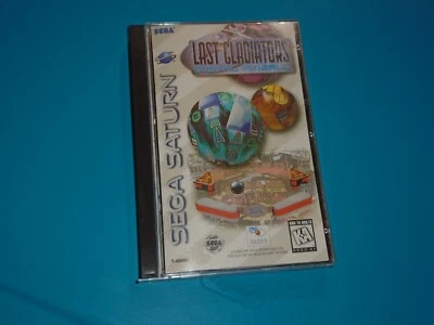 Digital Pinball: Last Gladiators (Sega Saturn, 1996) Complete CIB Disc Mint - Image 1 of 4