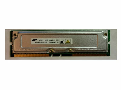 Samsung Memory 128MB 4 ECC 800-45 MR18R0828AN1-CK8 NonProfit EDU Org - Image 1 of 4